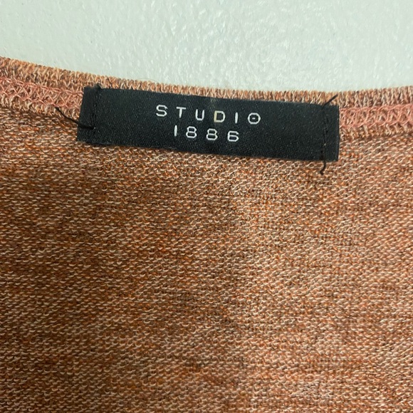 Women’s orange and white 1886 long sleeve top size‎ 2x - Picture 3 of 7